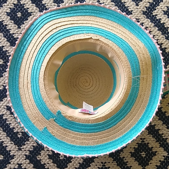 Limited Too Girls "Mermazing" Blue Floppy Hat NWT - Picture 5 of 7